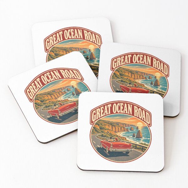 Item preview, Great Ocean Road Australia Vintage Travel Shirt – Victoria 12 Apostles Road Trip Design designed and sold by Globalcitytees.