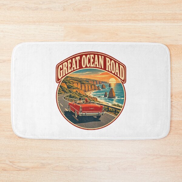 Item preview, Great Ocean Road Australia Vintage Travel Shirt – Victoria 12 Apostles Road Trip Design designed and sold by Globalcitytees.