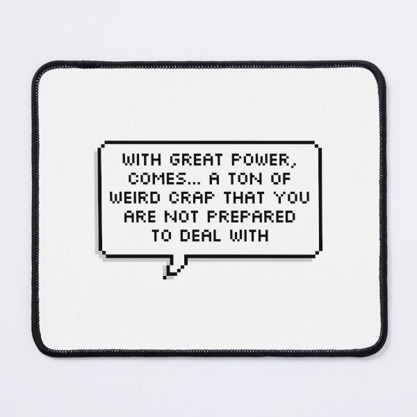 Item preview, With Great Power designed and sold by AlySprout.