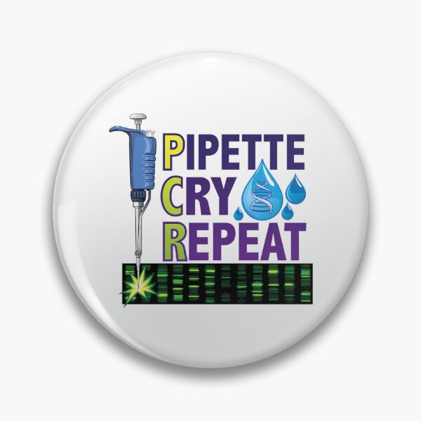 Item preview, Pipette Cry Repeat Pcr Design For Dna Biotechnology Lab Scientists Version 2 designed and sold by giffywallss.