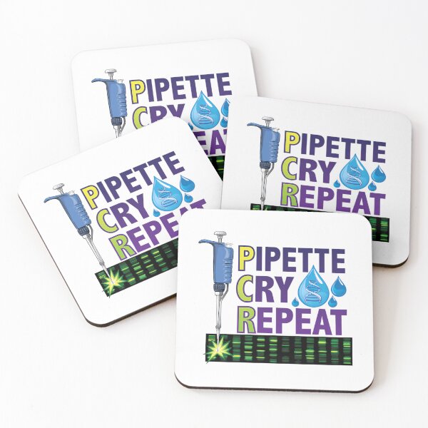 Item preview, Pipette Cry Repeat Pcr Design For Dna Biotechnology Lab Scientists Version 2 designed and sold by giffywallss.