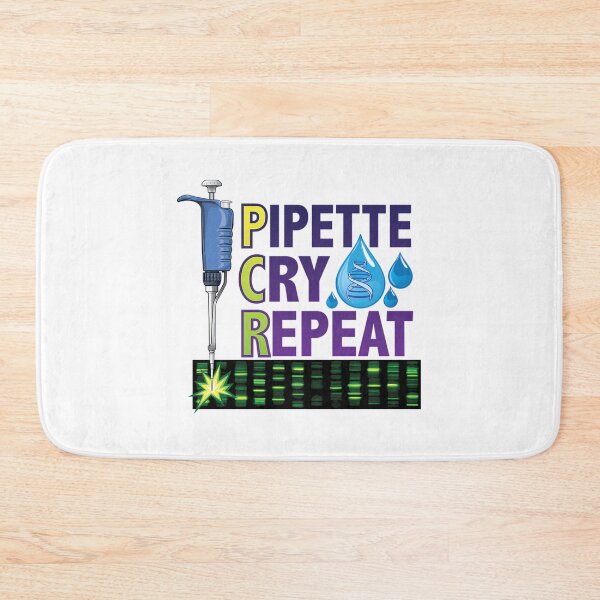 Item preview, Pipette Cry Repeat Pcr Design For Dna Biotechnology Lab Scientists Version 2 designed and sold by giffywallss.