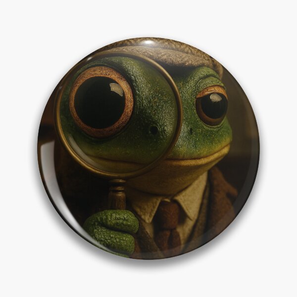 Item preview, Curious Frog designed and sold by ThatRockChic.