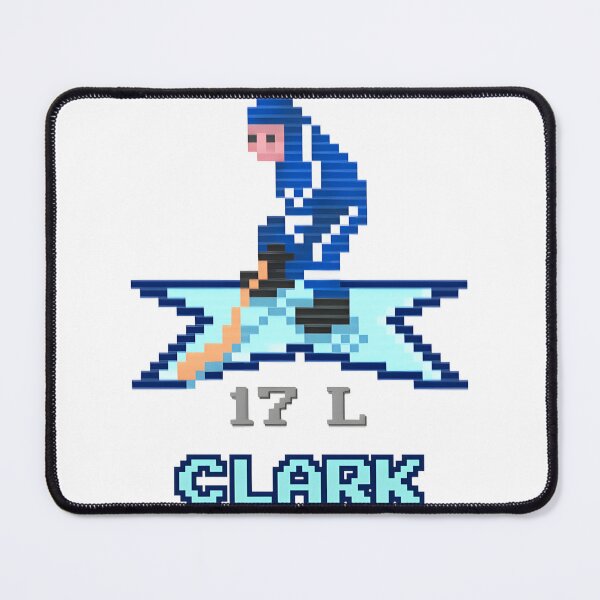 Item preview, Wendel Clark Inspired Hockey Player Illustration with Maple Leafs Theme designed and sold by varunbhagat.