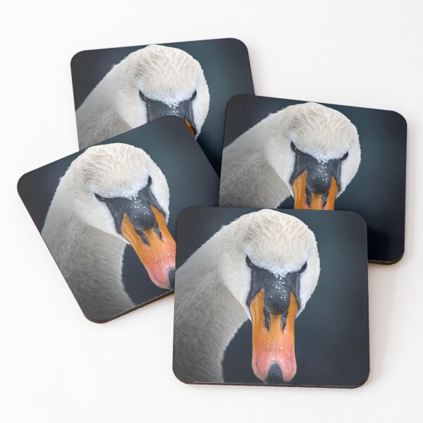 Item preview, Elegant White Swan – Graceful Water Bird Nature Photography designed and sold by StasKopyl.