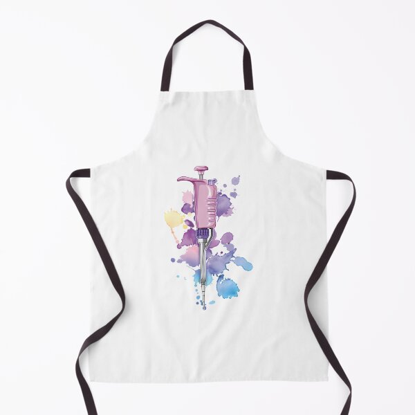 Item preview, Pipette Micropipette Pcr Crispr Dna Watercolour Splash Design designed and sold by giffywallss.