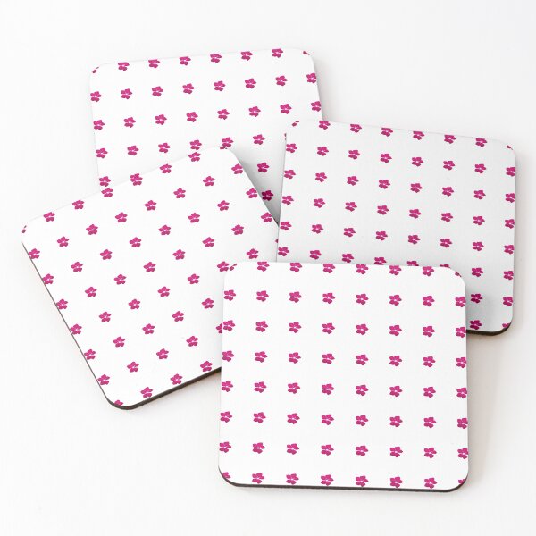 Item preview, Cute Pink Flower Seamless Pattern Transparent designed and sold by Ployphaiphai .