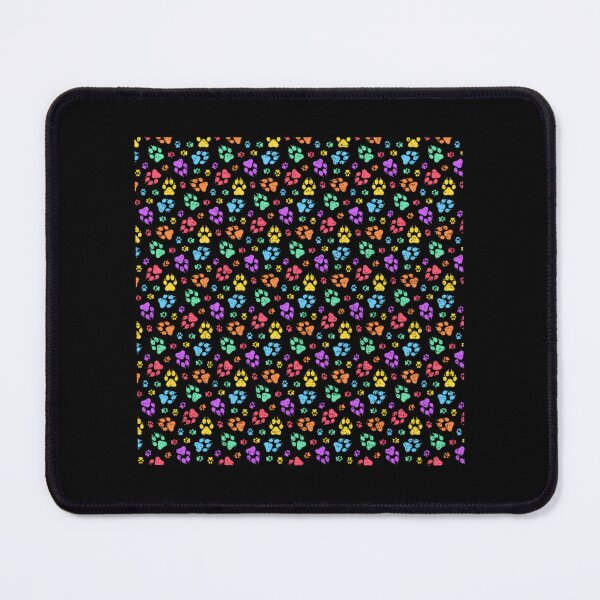 Item preview, Paw Rainbow Pattern designed and sold by DesignMustangd.
