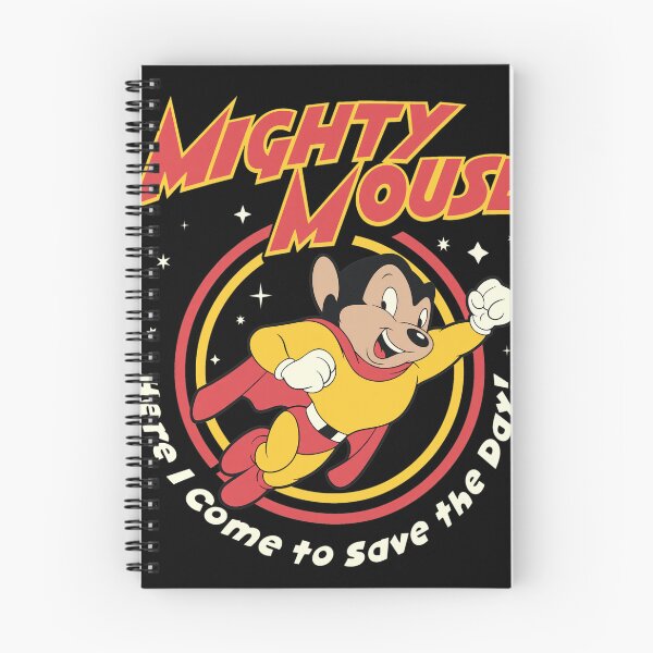 Item preview, Mighty Mouse Here I Come Save The Day Flying Retro designed and sold by Priscillardman.