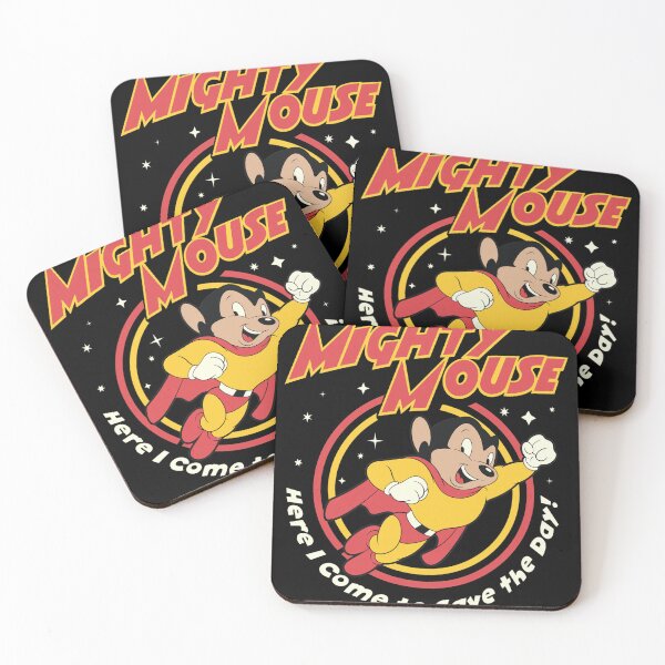 Item preview, Mighty Mouse Here I Come Save The Day Flying Retro designed and sold by Priscillardman.
