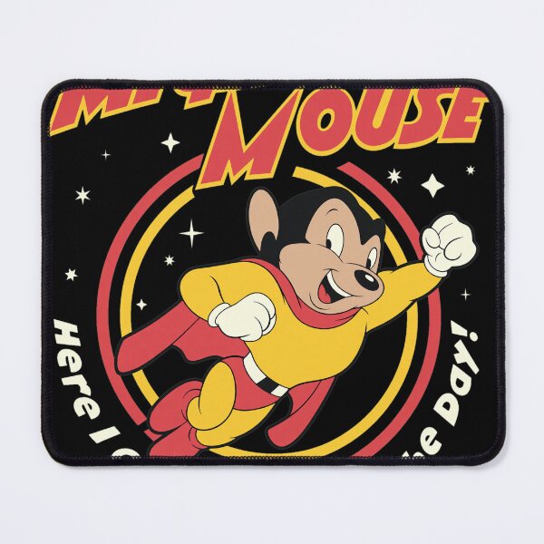 Item preview, Mighty Mouse Here I Come Save The Day Flying Retro designed and sold by Priscillardman.