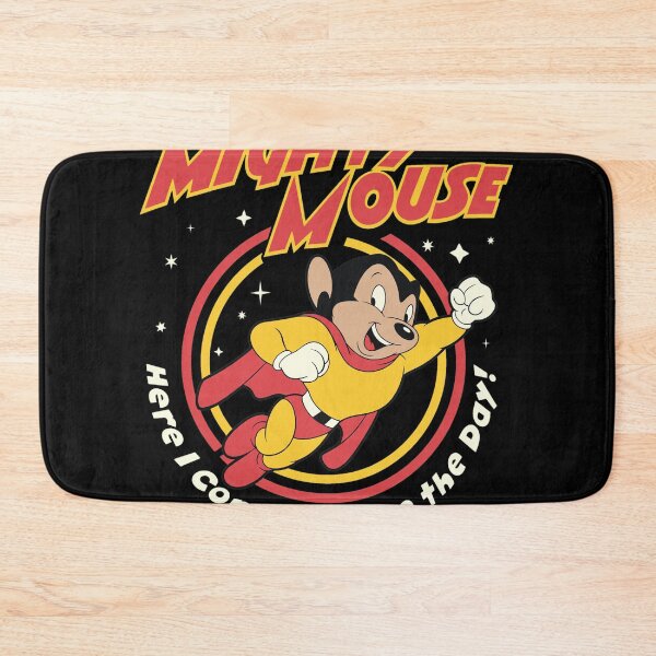Item preview, Mighty Mouse Here I Come Save The Day Flying Retro designed and sold by Priscillardman.
