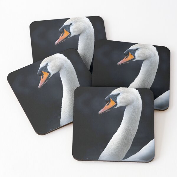 Item preview, Graceful Swan Portrait – Elegant Waterfowl Wildlife Photography designed and sold by StasKopyl.