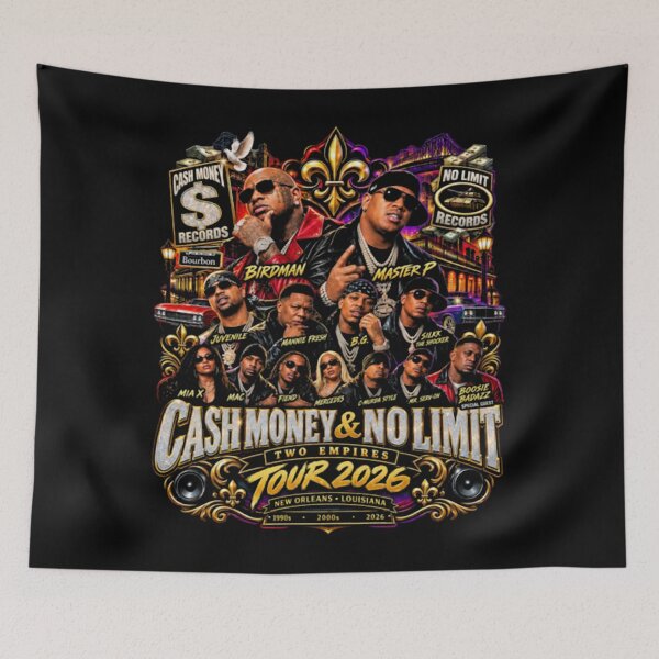 Item preview, Cash Money No Limit Shirt, Cash Money, No Limit Records Hip Hop designed and sold by Raileymouse.