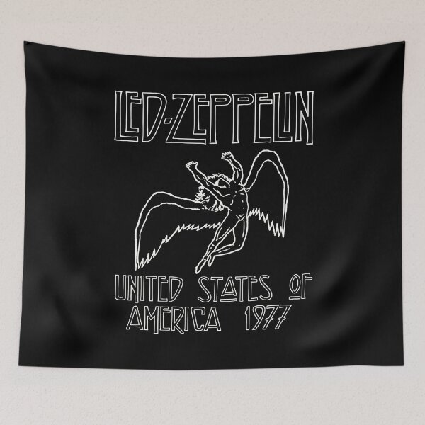 Item preview, Led Zeppelin 1977 United States Tour Graphic Design designed and sold by Fibi-studio.