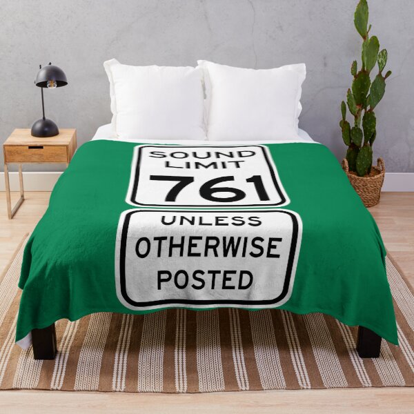Item preview, Sound Limit 761 Unless Otherwise Posted Signs designed and sold by Karate Octopus.