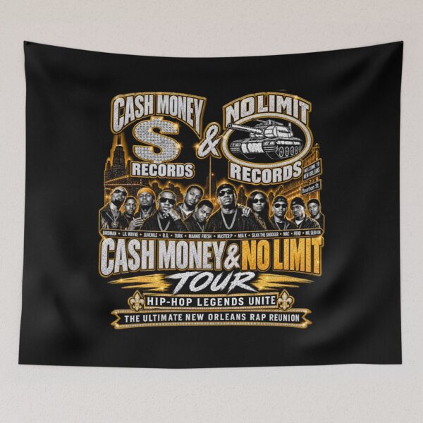 Item preview, Cash Money No Limit Tour Hip Hop Legends New Orleans designed and sold by Raileymouse.