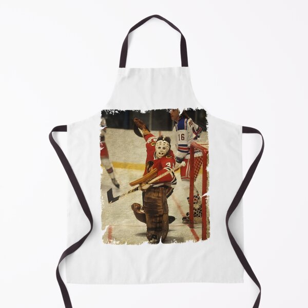 Item preview, Tony Esposito Chicago Blackhawks Vintage Goalie Artwork designed and sold by varunbhagat.
