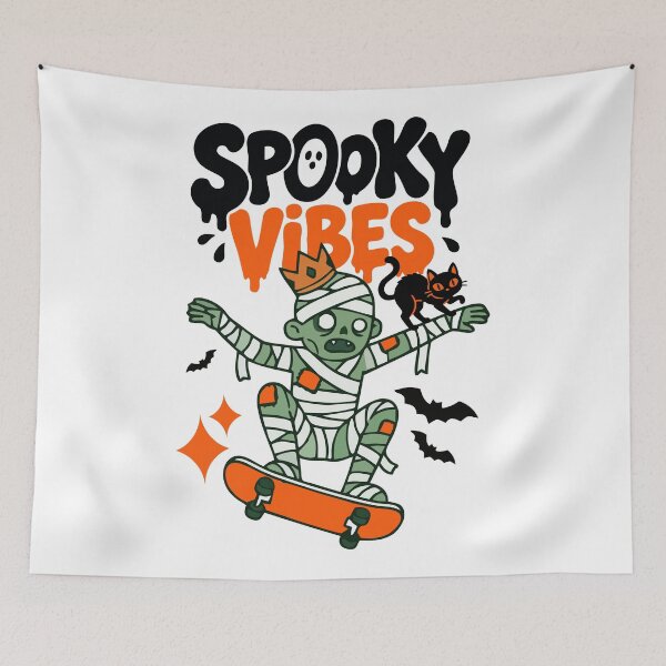 Item preview, Mummy Zombie Spooky Halloween Vibes designed and sold by mazyoy.