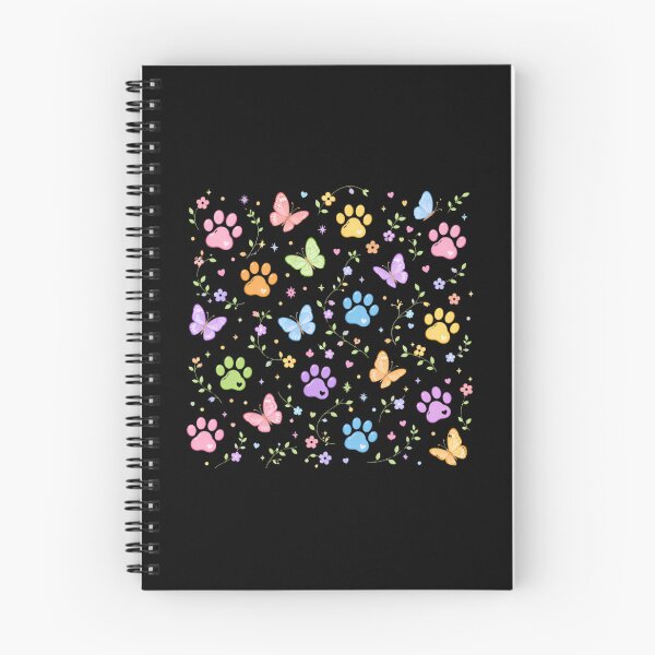 Item preview, Rainbow Paw Cat  Butterfly Garden Pattern designed and sold by DesignMustangd.