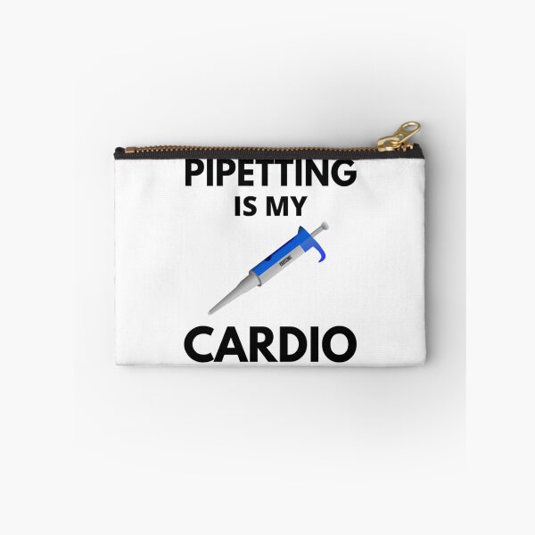 Item preview, Pipetting Is My Cardio - Molecular Biology Microbiology Neuroscience Chemistry Humor Science Humor designed and sold by giffywallss.
