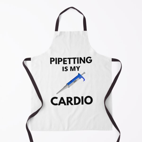 Item preview, Pipetting Is My Cardio - Molecular Biology Microbiology Neuroscience Chemistry Humor Science Humor designed and sold by giffywallss.