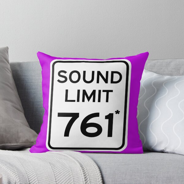 Item preview, Sound Limit 761* Sign designed and sold by Karate Octopus.