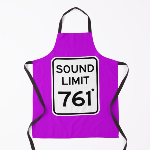 Item preview, Sound Limit 761* Sign designed and sold by Karate Octopus.