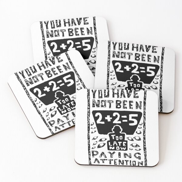 Item preview, 2+2=5 Dissent Awareness Propaganda Eyes designed and sold by Priscillardman.