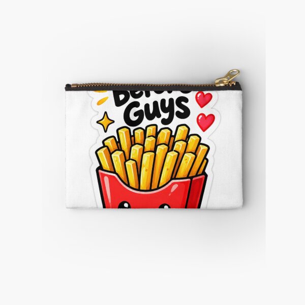 Item preview, Fries Before Guys – Funny French Fries Sticker designed and sold by Kushwaha18.