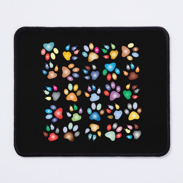 Item preview, Rainbow Paw Prints designed and sold by DesignMustangd.