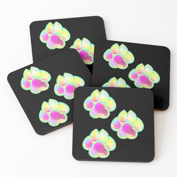 Item preview, Rainbow Paw Prints designed and sold by DesignMustangd.