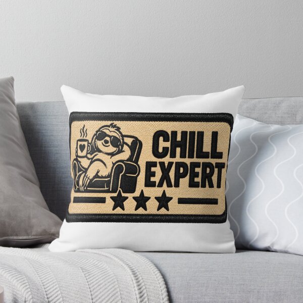 Item preview, Chill Expert – Funny Relaxation & Lazy Lifestyle Design designed and sold by JanChryzostom.