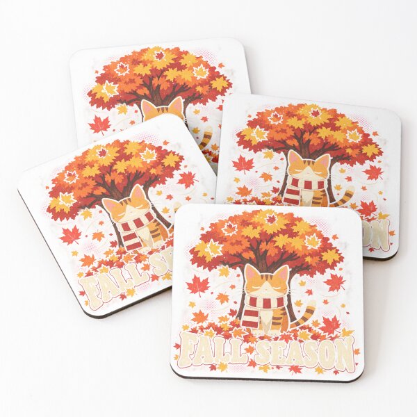 Item preview, Autumn Cat in the Woods designed and sold by moodboardzz.