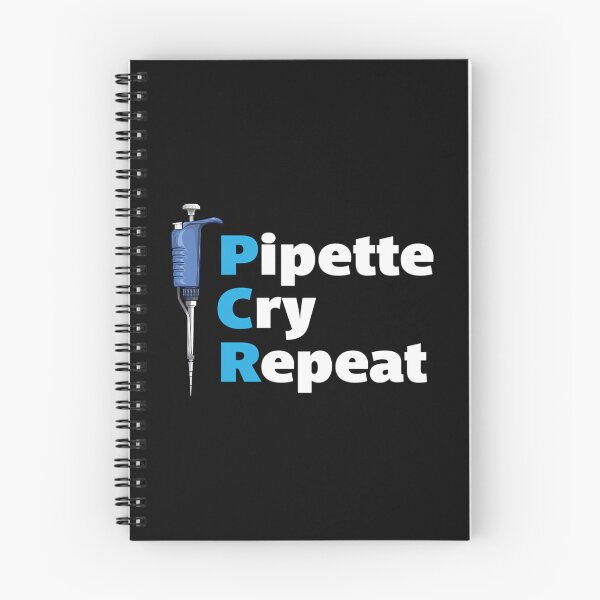 Item preview, Pipette Cry Repeat Pcr Blue Pipette designed and sold by giffywallss.