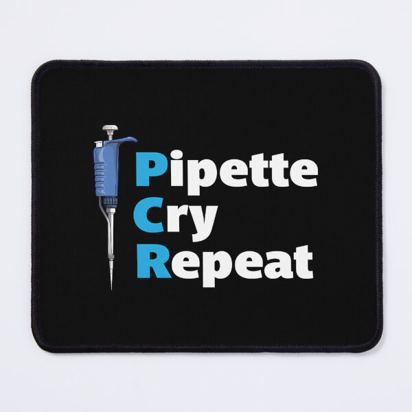 Item preview, Pipette Cry Repeat Pcr Blue Pipette designed and sold by giffywallss.