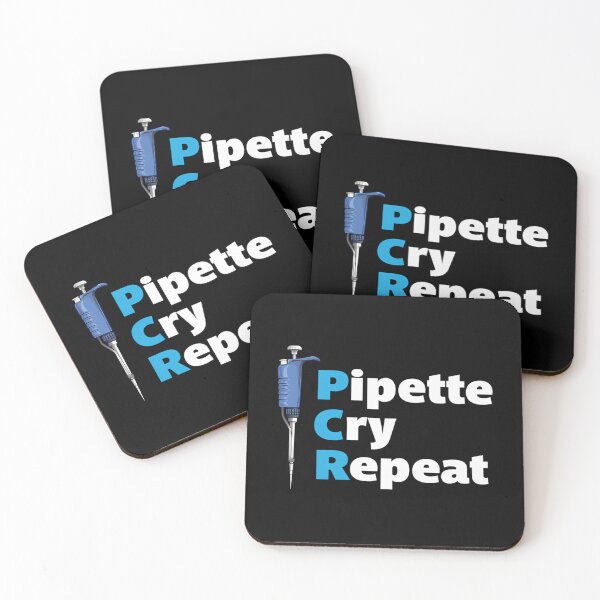 Item preview, Pipette Cry Repeat Pcr Blue Pipette designed and sold by giffywallss.