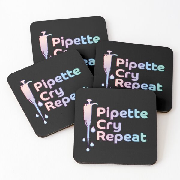 Item preview, Pipette Cry Repeat Pcr designed and sold by giffywallss.