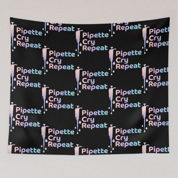 Item preview, Pipette Cry Repeat Pcr designed and sold by giffywallss.