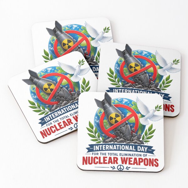 Item preview, International Day for the Total Elimination of Nuclear Weapons Peace Design designed and sold by CreativeNest Prints.