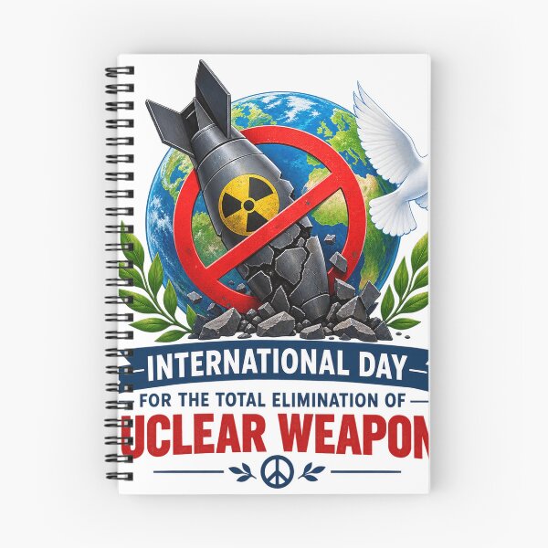 Item preview, International Day for the Total Elimination of Nuclear Weapons Peace Design designed and sold by CreativeNest Prints.