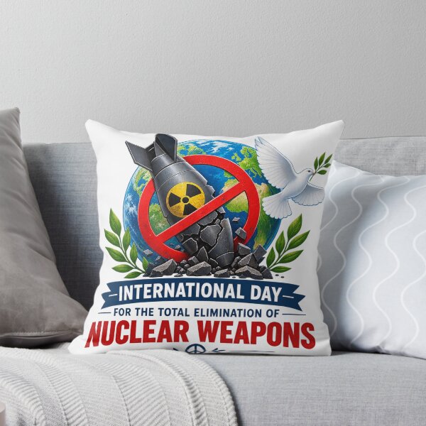 Item preview, International Day for the Total Elimination of Nuclear Weapons Peace Design designed and sold by CreativeNest Prints.