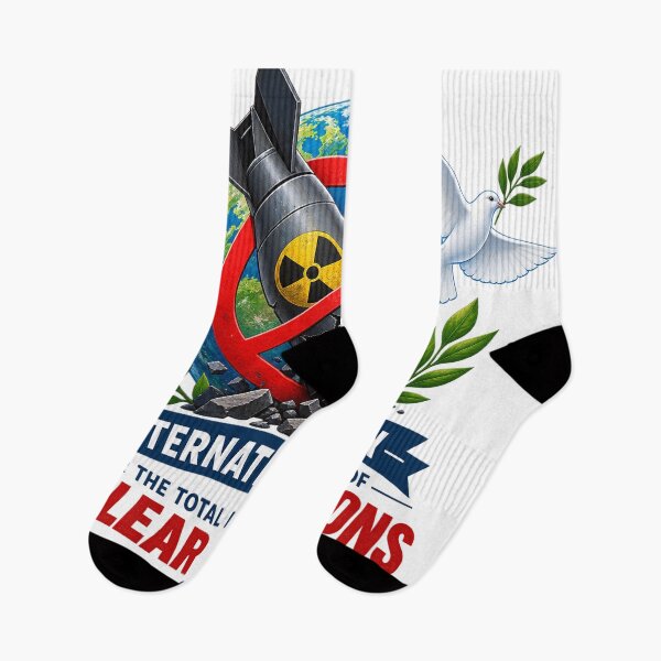 Item preview, International Day for the Total Elimination of Nuclear Weapons Peace Design designed and sold by CreativeNest Prints.