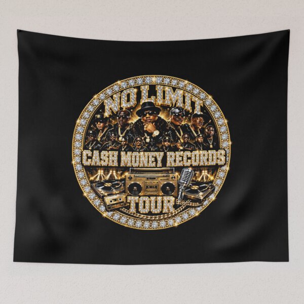Item preview, Cash Money Records Shirt, Cash Money and No Limit Tour, Bird Man and Master designed and sold by Raileymouse.