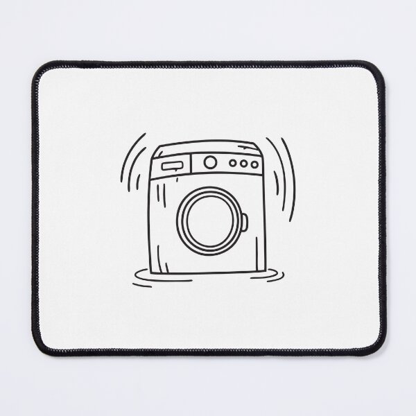 Item preview, Shaking Washing Machine During Spin Cycle designed and sold by rasagamastore.