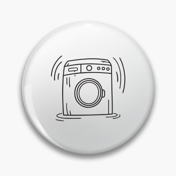 Item preview, Shaking Washing Machine During Spin Cycle designed and sold by rasagamastore.