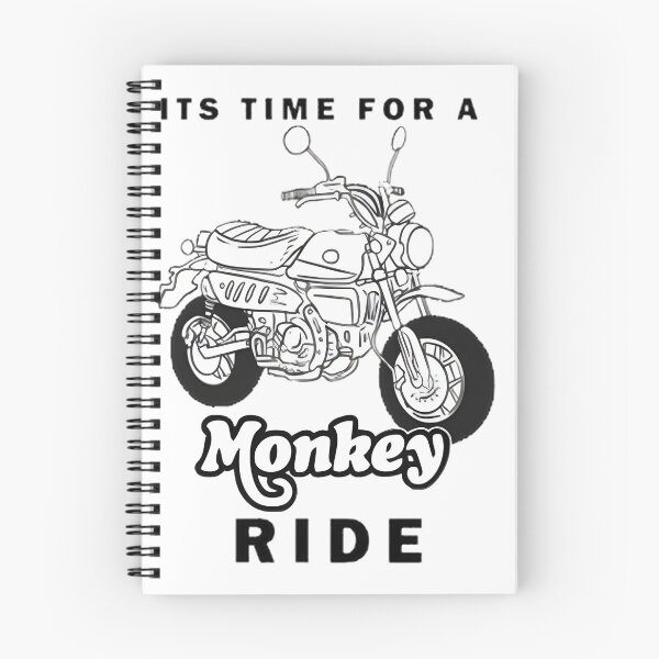Item preview, It's Time for a Honda Monkey Ride Vintage Motorcycle Design designed and sold by HeyCoops.