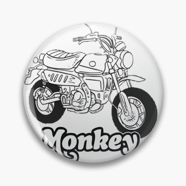 Item preview, It's Time for a Honda Monkey Ride Vintage Motorcycle Design designed and sold by HeyCoops.