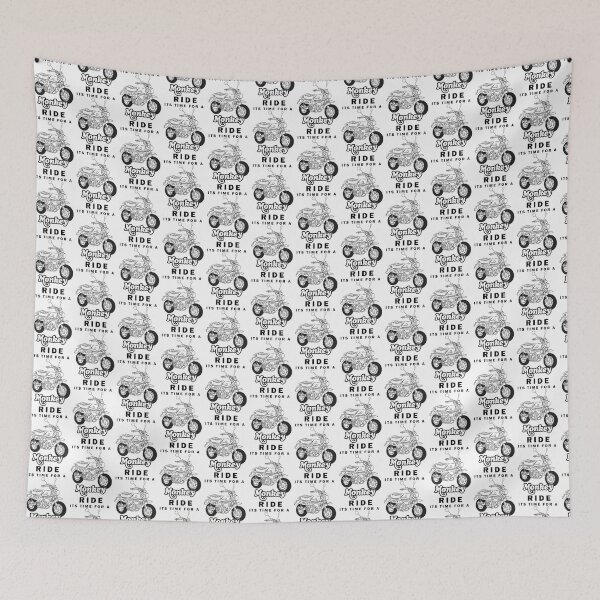Item preview, It's Time for a Honda Monkey Ride Vintage Motorcycle Design designed and sold by HeyCoops.