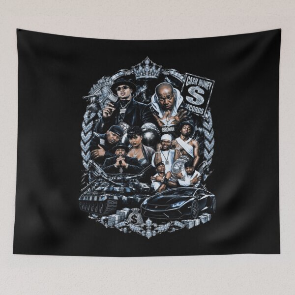 Item preview, Cash Money Vs No Limit  90s Hip Hop Design, Rap Battle Graphic, Retro Rap designed and sold by Raileymouse.